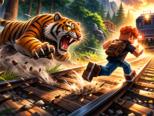Preview of Running From A Hungry Tiger
