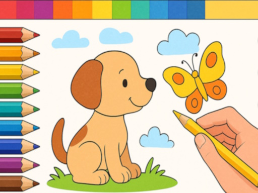 Preview of Draw with Pencils Coloring Book!