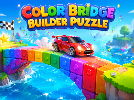Preview of Color Bridge Builder Puzzle